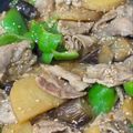 amabalon's cooksnap of when they made 子供も大好き！豚なすピーマンみそ炒め.