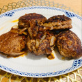 ボブナナ's cooksnap of when they made 簡単 本格的 煮込みハンバーグ.