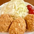ひろりんたろはな's cooksnap of when they made 簡単！ヘルシー！揚げないコロッケ.
