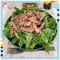 ふくmama✨✨'s cooksnap of when they made 水菜とベーコンのシャキっとサラダ.
