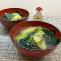 horseland's cooksnap of when they made 白菜とさつまいもとわかめのお味噌汁.