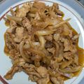 庵chai's cooksnap of when they made 薄切り豚ロースのもっちり生姜焼き.