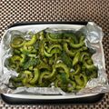 ◆どらしま◆'s cooksnap of when they made ぱぱっともう一品！ゴーヤのカレー粉炒め.