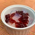 島子☆'s cooksnap of when they made ひんやりデザート！ゼリーに寒天をプラス.