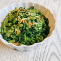 ℳᑦᑋᵃⁿ♡'s cooksnap of when they made 大根葉（蕪の葉）とじゃこのさっぱり常備菜.