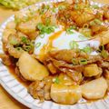 ルパンのかあさん☆彡's cooksnap of when they made ♡長芋&豚バラ肉の韓国風スタミナ炒め♡.