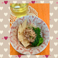 ★kokomama★'s cooksnap of when they made 旬で副菜♪筍水煮と菜の花でおひたし♡.