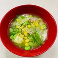 あっこ姉's cooksnap of when they made キャベツとコーンの中華風とろみスープ.