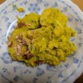 poyo222's cooksnap of when they made 簡単！かぼちゃとクリームチーズのサラダ.