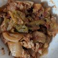 kyokoha's cooksnap of when they made キャベツと豚肉のトマト缶煮.