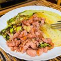 料理男子部🍻's cooksnap of when they made 手軽なのに華やか♪まるごと白菜ステーキ.