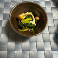 yesmama's cooksnap of when they made お弁当にも♪ほうれん草としめじのおひたし.