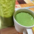 ゆかっち07's cooksnap of when they made 小松菜+りんご+バナナ+牛乳のスムージー.