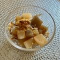 エリィガガ's cooksnap of when they made ピリ辛ころころ大根とこんにゃく.
