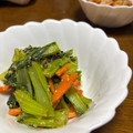 ma2kaboch's cooksnap of when they made 簡単ッ☆小松菜のナムル風お浸し♪.