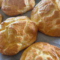 ここおと0615's cooksnap of when they made 卵クリチで低糖質クラウドブレッド(動画有.