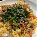 ぴーこ's cooksnap of when they made 牛肉と卵の炒めもの.