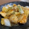 ☆GSSQHY☆'s cooksnap of when they made 鶏肉とじゃが芋のハニーマスタード炒め♬.