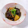 みぽぽ37's cooksnap of when they made 揚げ焼き茄子のからし酢醤油和え.