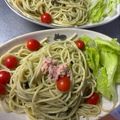 かわいい星優のママ's cooksnap of when they made クリームチーズとツナの簡単ジェノベーゼ.
