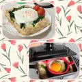 ぱふ's cooksnap of when they made オートミールガレット(目玉焼き).
