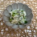 horseland's cooksnap of when they made 胡瓜とクリームチーズのサラダ.