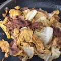 ISABELLA.S's cooksnap of when they made キャベツと豚ひき肉の卵炒め.