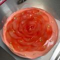 はーちゃん☆'s cooksnap of when they made 桃のお花のレアチーズケーキ.