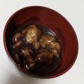 クックMJI7BP☆'s cooksnap of when they made あっという間の☆しるこ☆こむぎ団子.