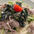 うめきち０２１１'s cooksnap of when they made 棒棒鶏のサラダうどん.
