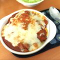 ☽月光's cooksnap of when they made カレーの残りでサッサとチーズドリア！.