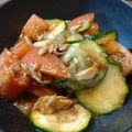 ばたみそーぱん☆'s cooksnap of when they made 簡単直ぐ出来る☆ズッキーニとツナのマリネ.