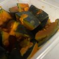0720まま's cooksnap of when they made レンジで完成★かぼちゃ煮.