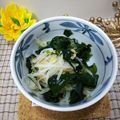 mamaRD's cooksnap of when they made モヤシとワカメのポン酢合え.