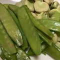 ﾌﾞﾚﾝﾀﾞ's cooksnap of when they made 簡単！スナップエンドウの下処理☆コツあり.