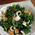 かわゆう1211's cooksnap of when they made ✿ほうれん草＆ちくわ✿スイートチリ和え.