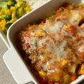 ame-ikuru's cooksnap of when they made ヘルシーなポテトとミートのチーズ焼き.
