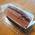 もふもふクロさん's cooksnap of when they made 簡単♪生クリームでココアパウンドケーキ.