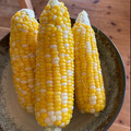 みるく茶's cooksnap of when they made とうもろこしは皮ごと簡単レンジでチン！.