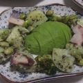 きらり流れ星's cooksnap of when they made 簡単！たことブロッコリーのバジルサラダ.