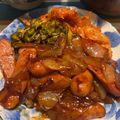 料理をするあっきー's cooksnap of when they made ウインナーと玉ねぎのケチャップ炒め.