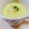 みっちゃん❇️68's cooksnap of when they made カリフラワーのスープ♬とろみはお米で♫.