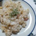 まぶたん's cooksnap of when they made 炒めるだけ～☆椎茸好きの〝きのこピラフ〟.