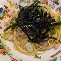 サイタブリア's cooksnap of when they made 鶏とねぎの和風パスタ.