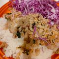 こんこんこんのん's cooksnap of when they made 本格タイ料理✦ラープムー✦豚挽き肉サラダ.