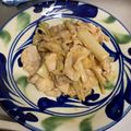 arisasai's cooksnap of when they made ウドと豚バラ肉の味噌炒め*.