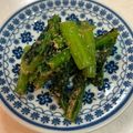 Saha＊'s cooksnap of when they made ☆ほうれん草のごま和え☆.