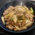 ミロにゃん's cooksnap of when they made 豚こまと長ねぎの白だし炒め＠容易く一品.
