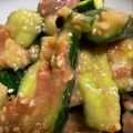馬鹿三昧's cooksnap of when they made 箸休めに梅肉とキュウリの胡麻風味和え.