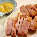 むむむん's cooksnap of when they made ハムステーキ☆ハニーマスタードソースで♪.